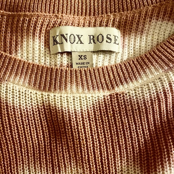 Knox Rose tie dye boho sweater XS - Picture 5 of 5